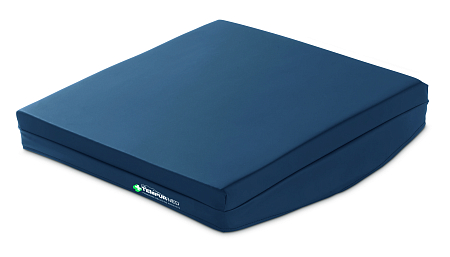 Tempur Med Wheelchair Cushion Curved Welded (Blue)
