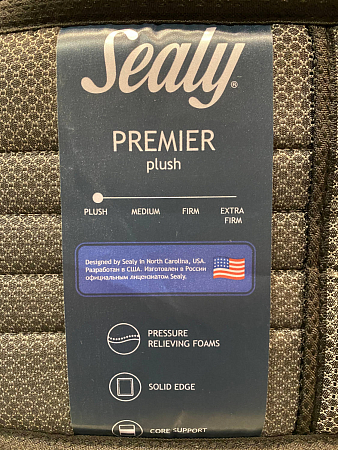 Sealy Premier Plush Black Edition