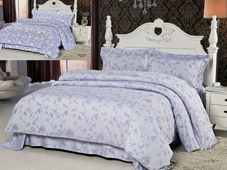 Pillow Case Lux Double Face Jacquard Modal Provance Violet 5/4