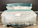 КПБ ALFABED Lux Double Face Jacquard Modal Miracle Mint / Aquamarine Design Eden 