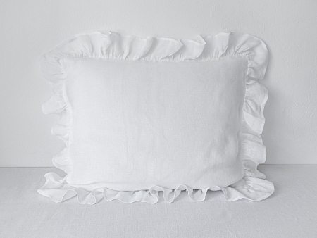 КПБ 100% Italian Organic Linen BIANCO Toscana