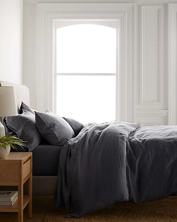 КПБ 100% Italian Organic Linen PIOMBO