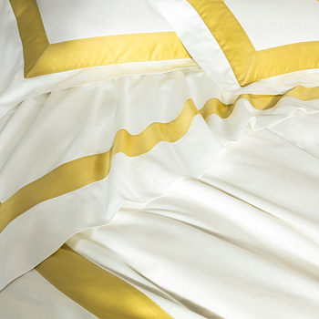 КПБ ALFABED Exclusive Modal White/Gold Design Excellence