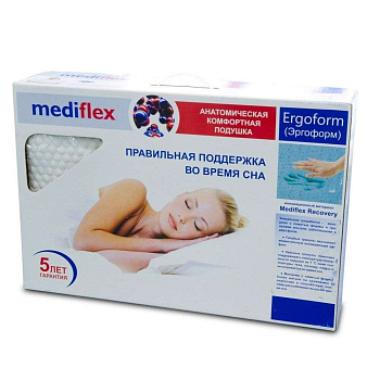 Подушка Mediflex Recovery Ergoform