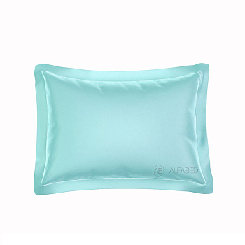 Pillow Case Royal Cotton Sateen Turquoise 5/4